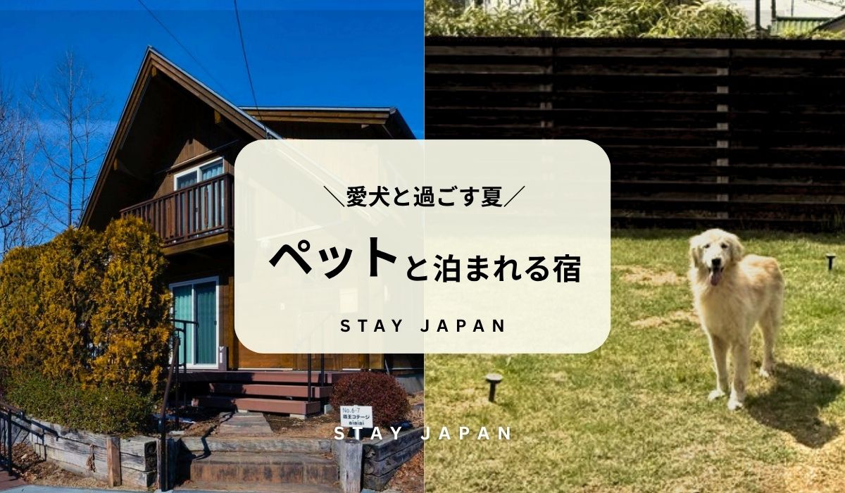 夏休み ペットと泊まれる宿