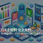 民泊OTA手数料を完全比較