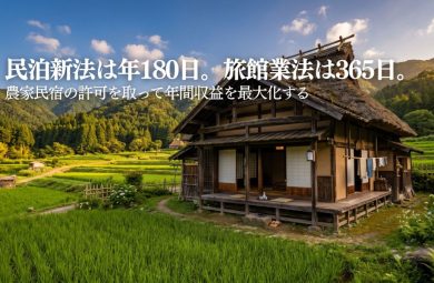 農家民宿の許可申請ガイド｜旅館業法・農林漁家民宿特区の違いを解説｜STAY JAPAN
