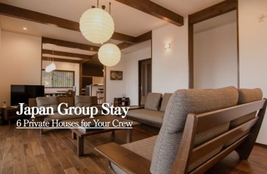 Japan Group Accommodation: 6 Private House Rentals for Your Crew