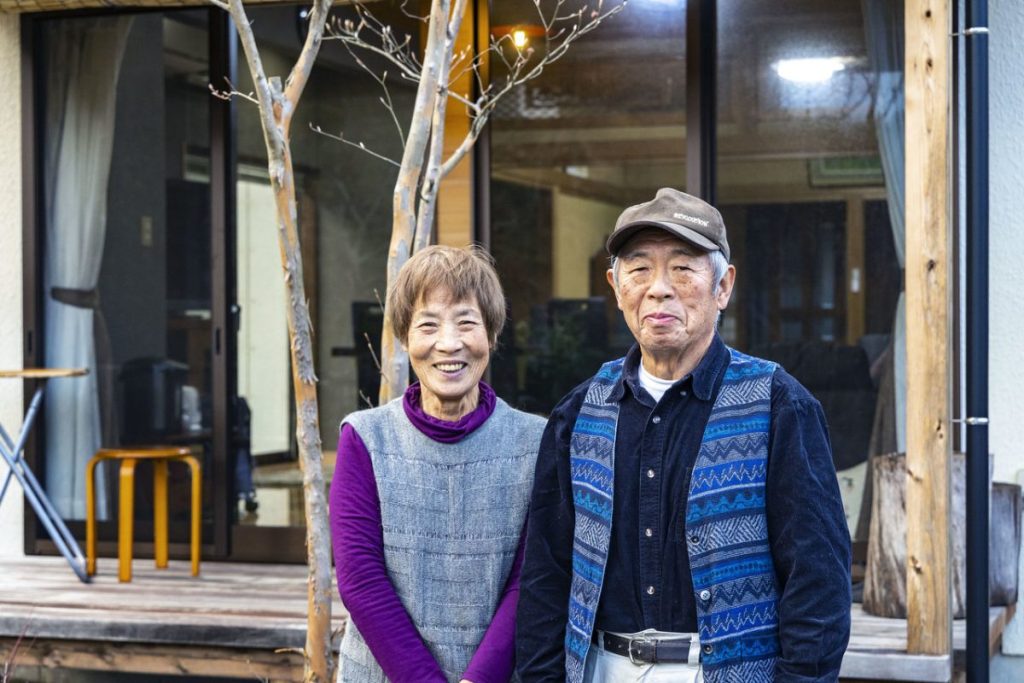 Koshihikari rice and local seafood dinner at Farm-stay Satoyama