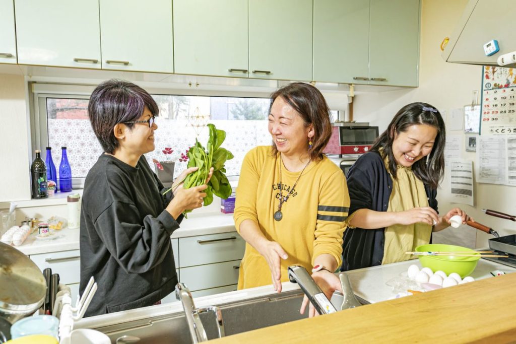 Home-cooked Tsugaru meal at Suzureana Farm Stay